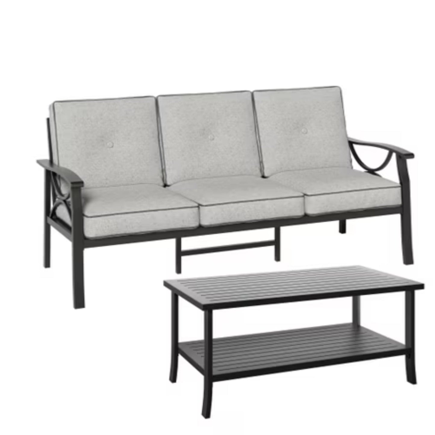2 Piece Outdoor Patio Set