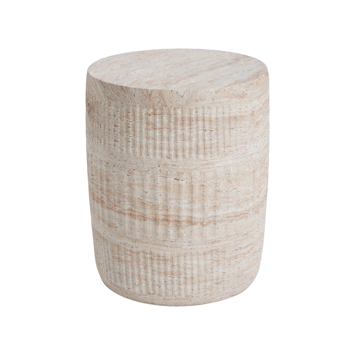 Outdoor/Indoor Lightweight Concrete Side Table