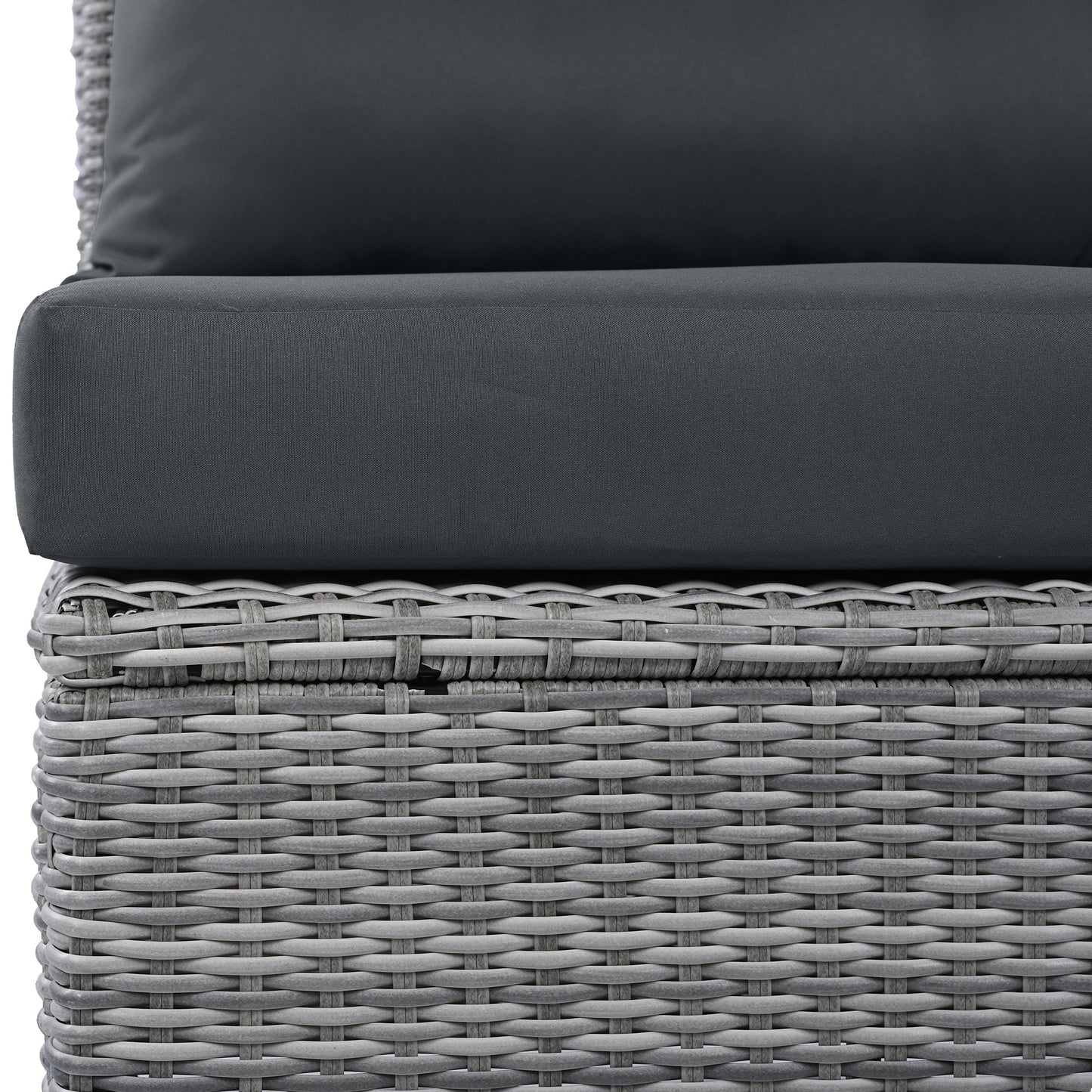 Outdoor Furniture Set Patio Rattan with Recliners and Tables