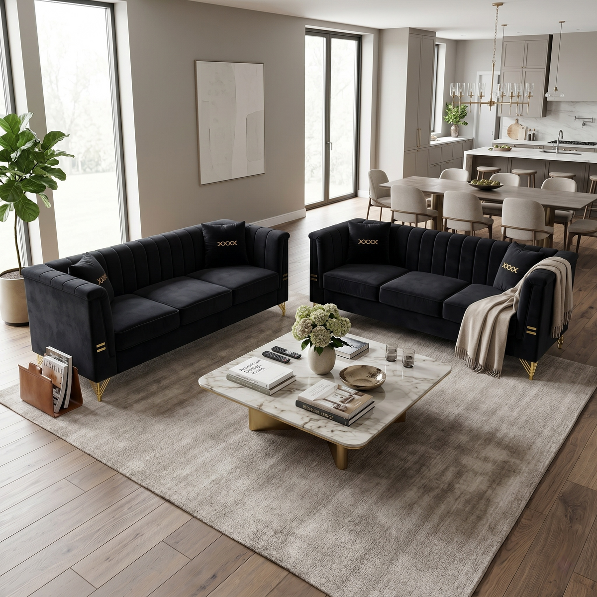 FX-P82-2PC Sofa
