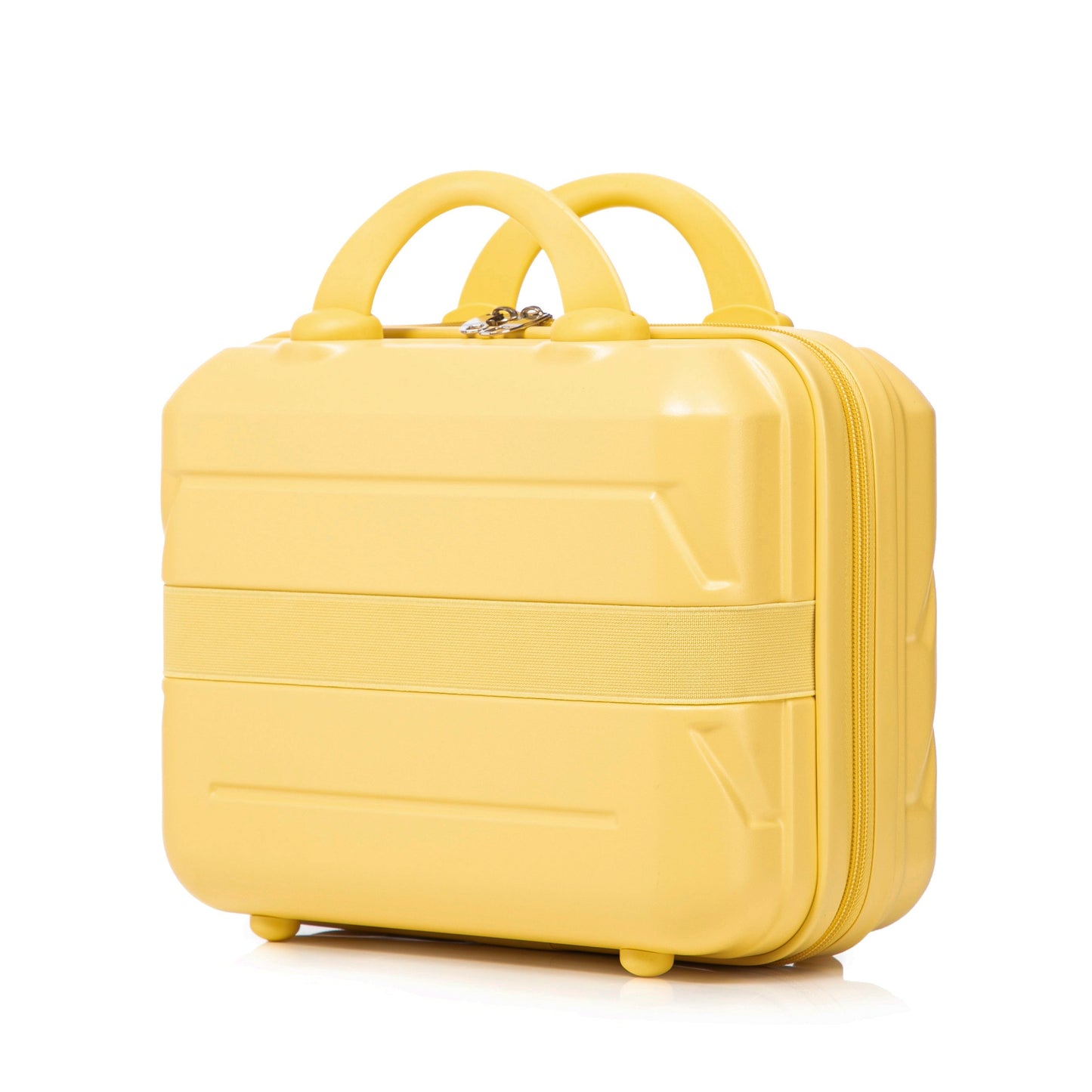 14'/20' 2-Piece ABS Spinner Wheel Luggage Set with Combination Lock