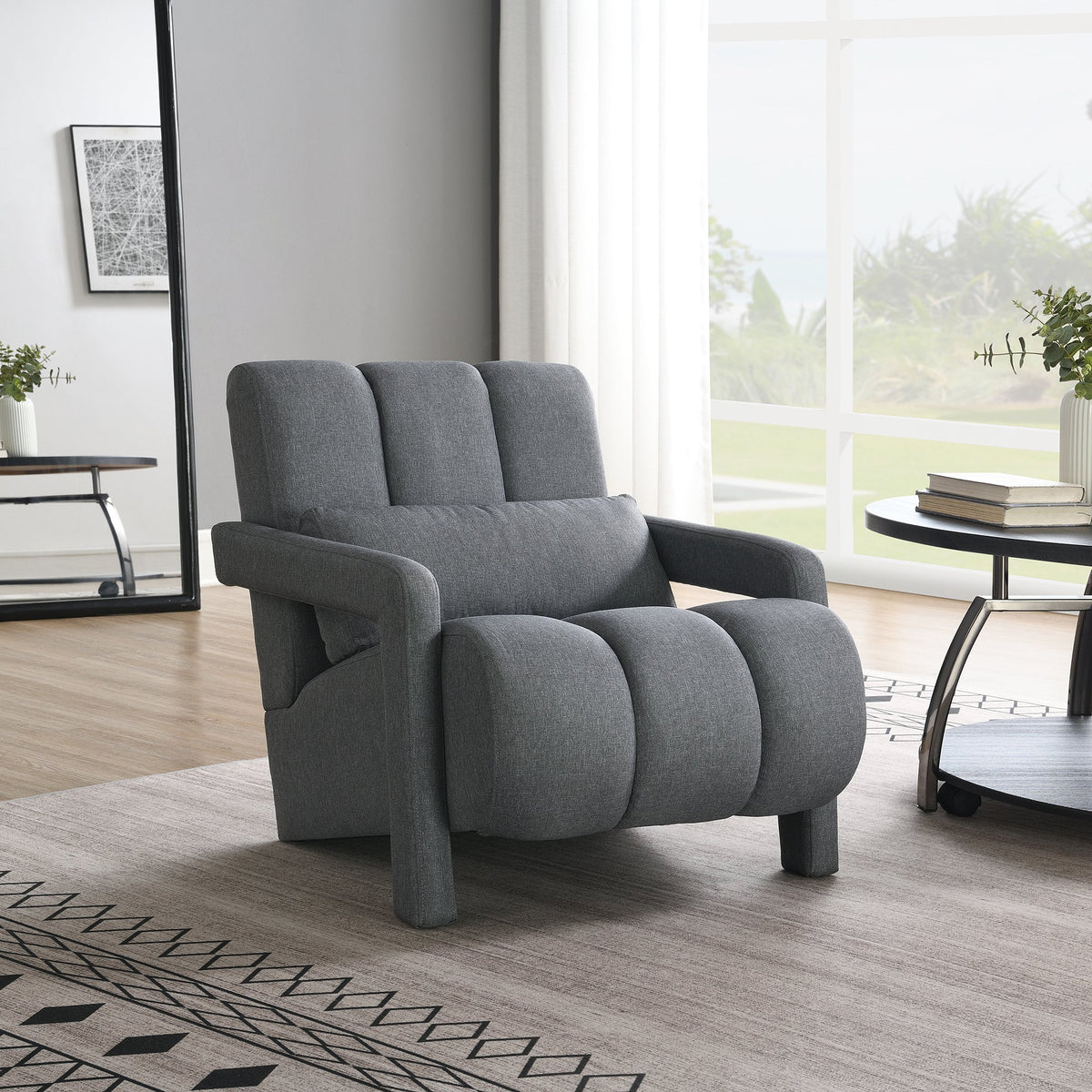 Modern Upholstered Accent Chair