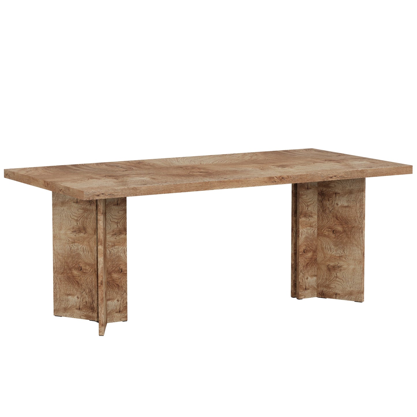 63” Farmhouse Dining Table for 4–6 People
