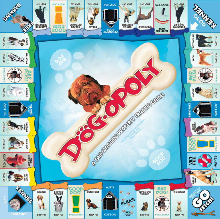 Dog  Opoly Board Game