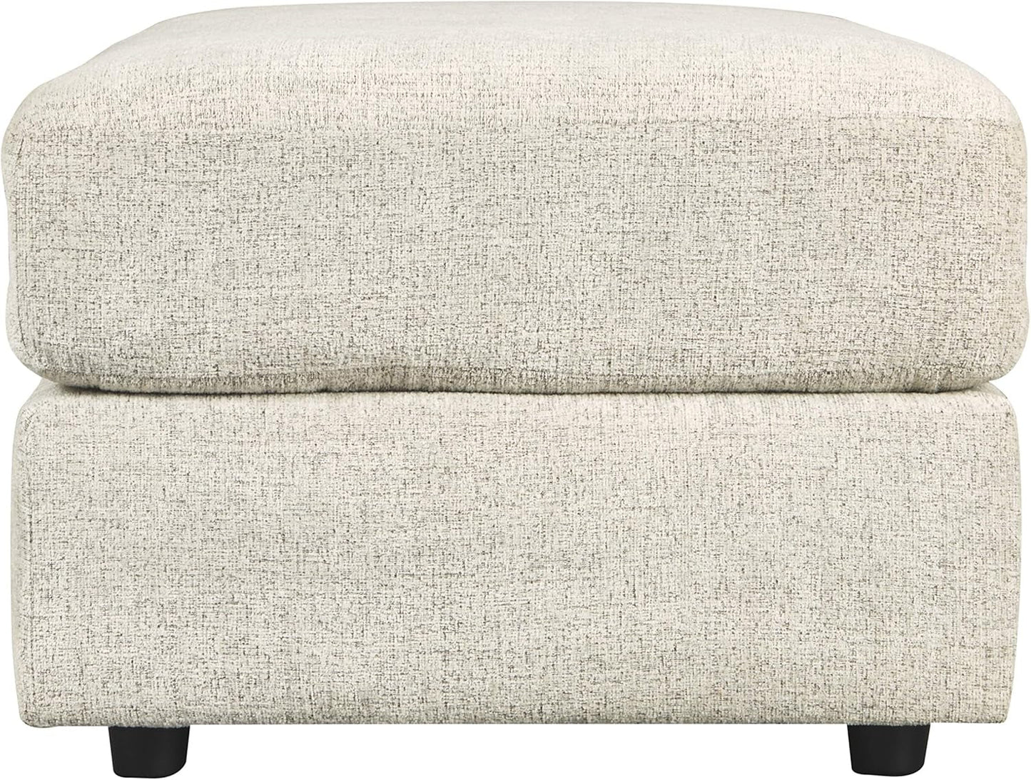 Soletren Oversized Ottoman Off White Modern Furniture