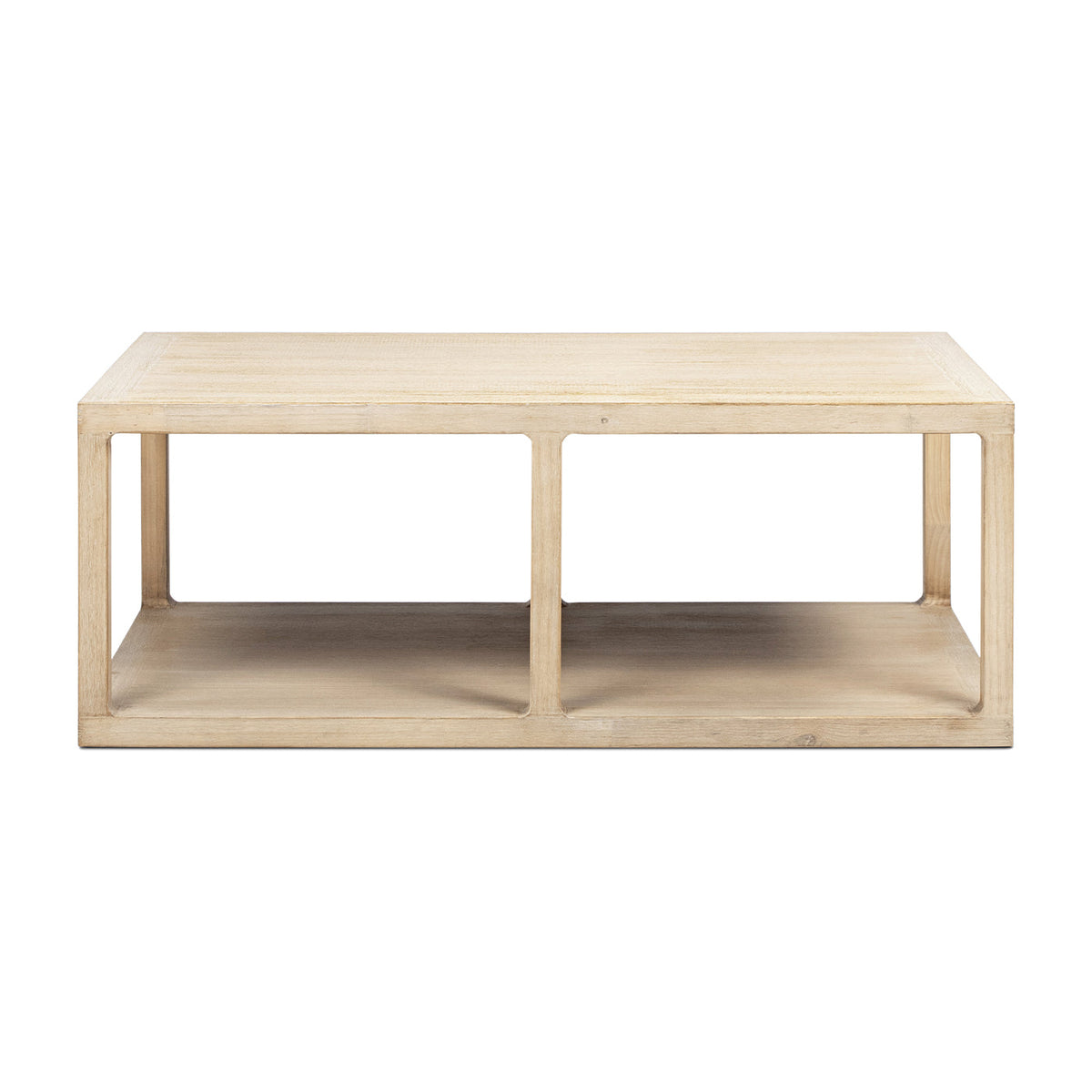 Ellis 48" Reclaimed Wood Open Frame Coffee Table