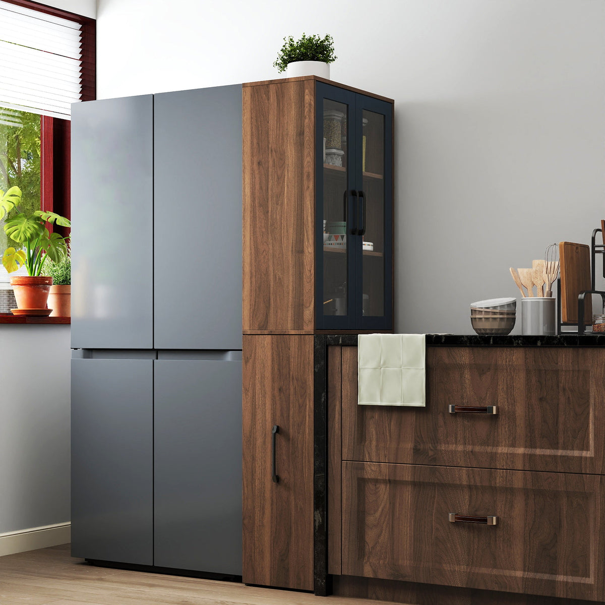70.87" H Display Storage Cabinet
