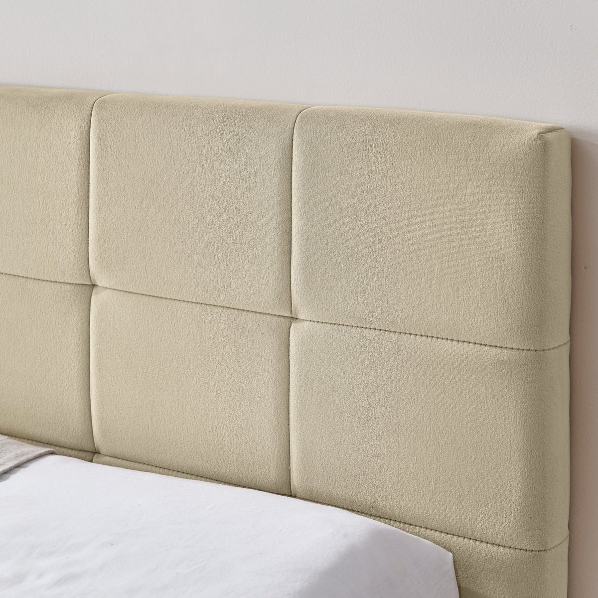 Full Size Upholstered Tufted Bed Frame