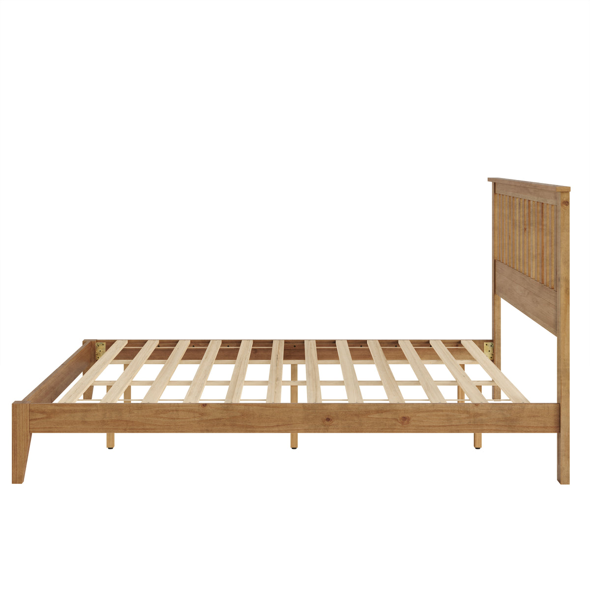 Malinda Mission Style King Panel Bed