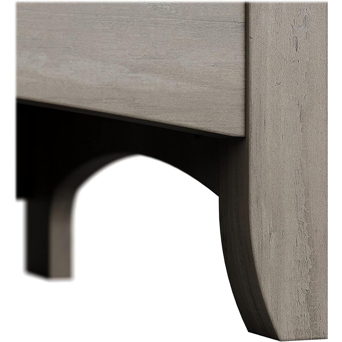 Salinas 63 Inch High Bookcase Driftwood Gray Modern