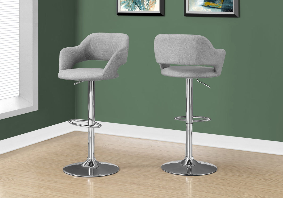 Adjustable Swivel Bar Stool