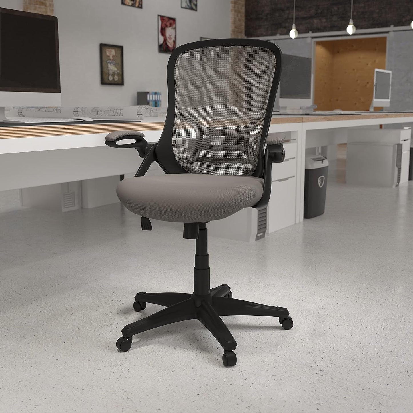 Porter High Back Swivel Office Chair With Lumbar Support