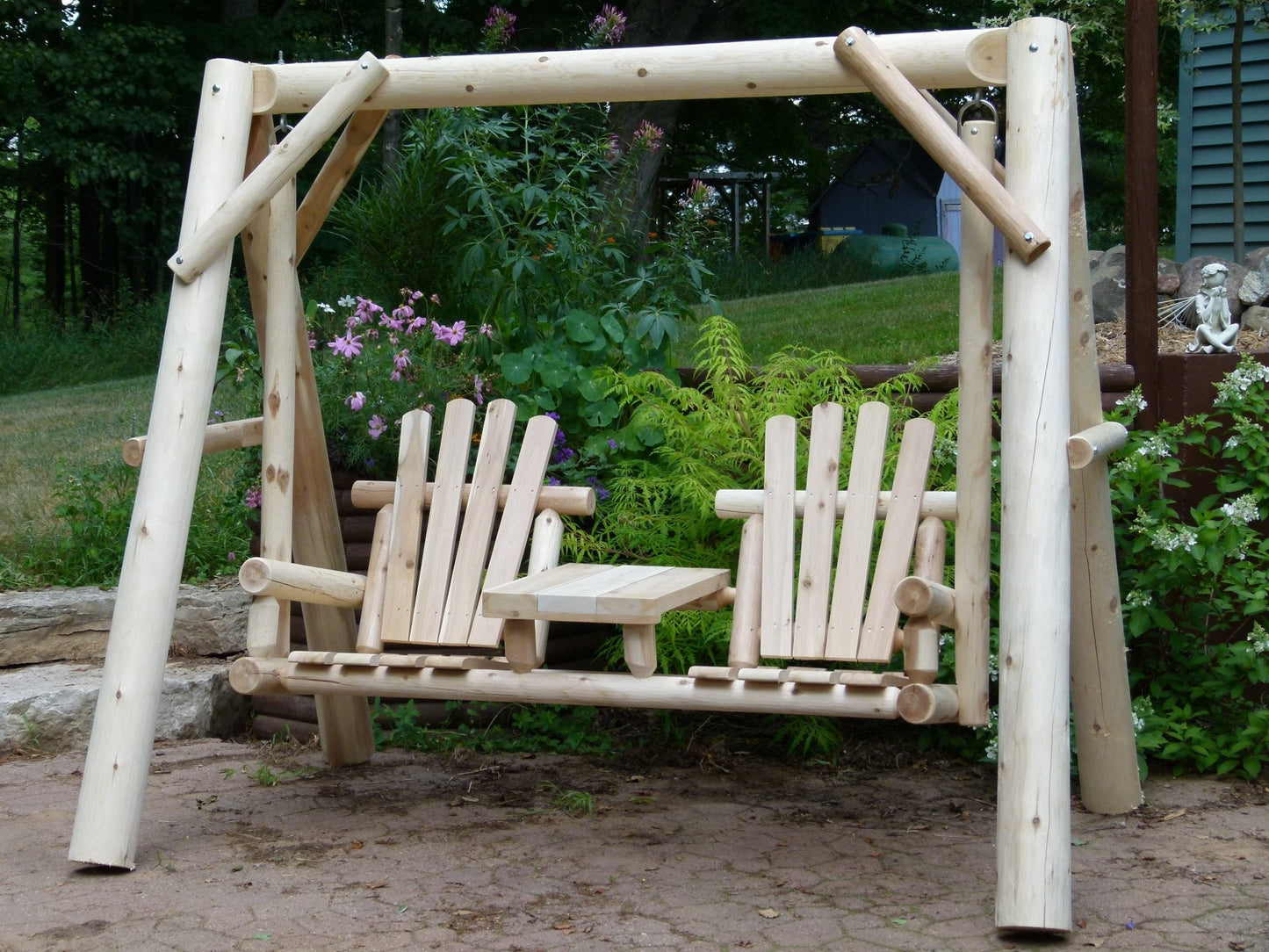 Backyard Wooden Swings for Your Garden