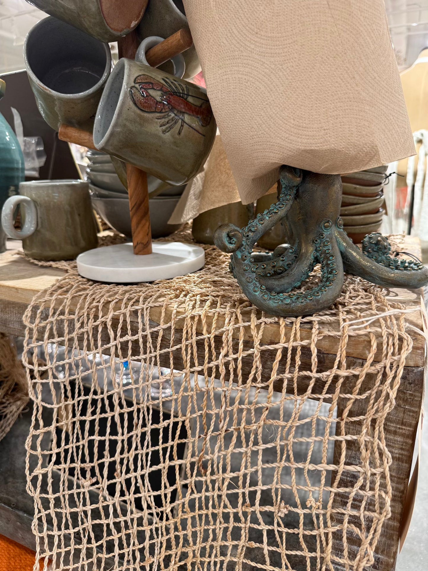 Hand-Woven Natural Banana Leaf Table Runner