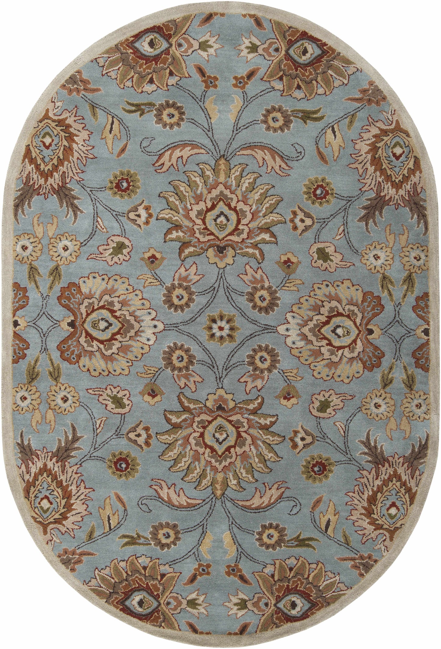 Conesus Hand Tufted Gray 1052 Area Rug