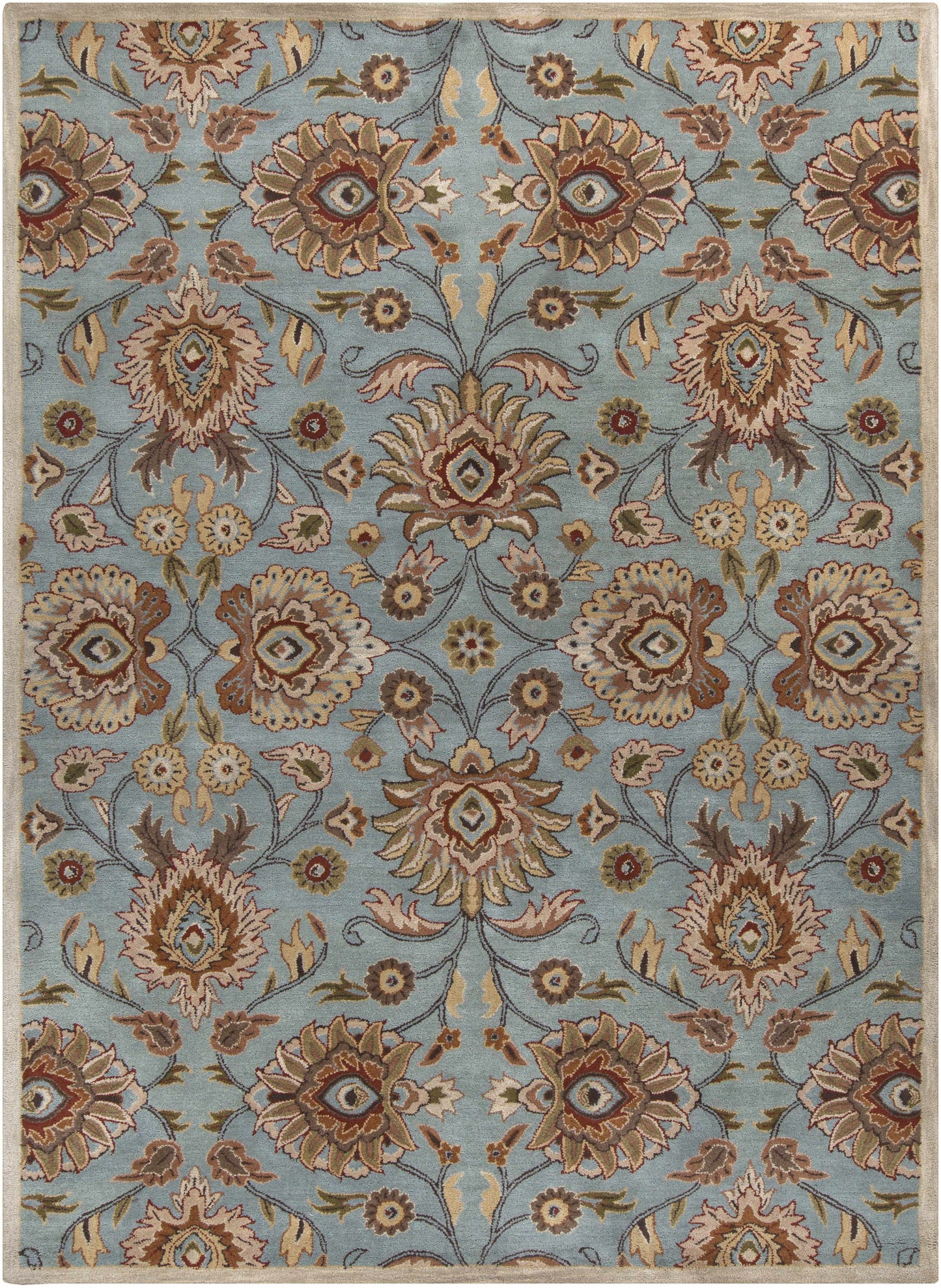 Conesus Hand Tufted Gray 1052 Area Rug