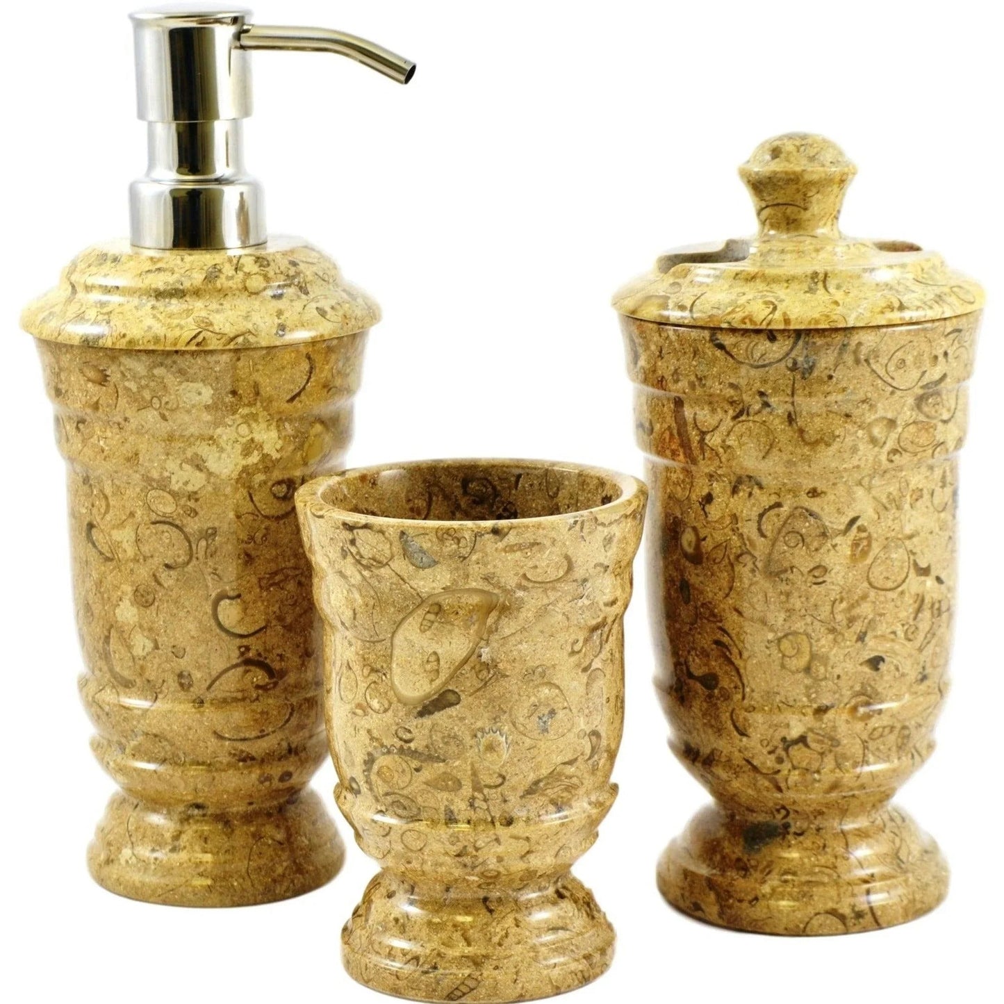 Bathroom Tumbler -  Bathroom Accessories of Fossil Stone