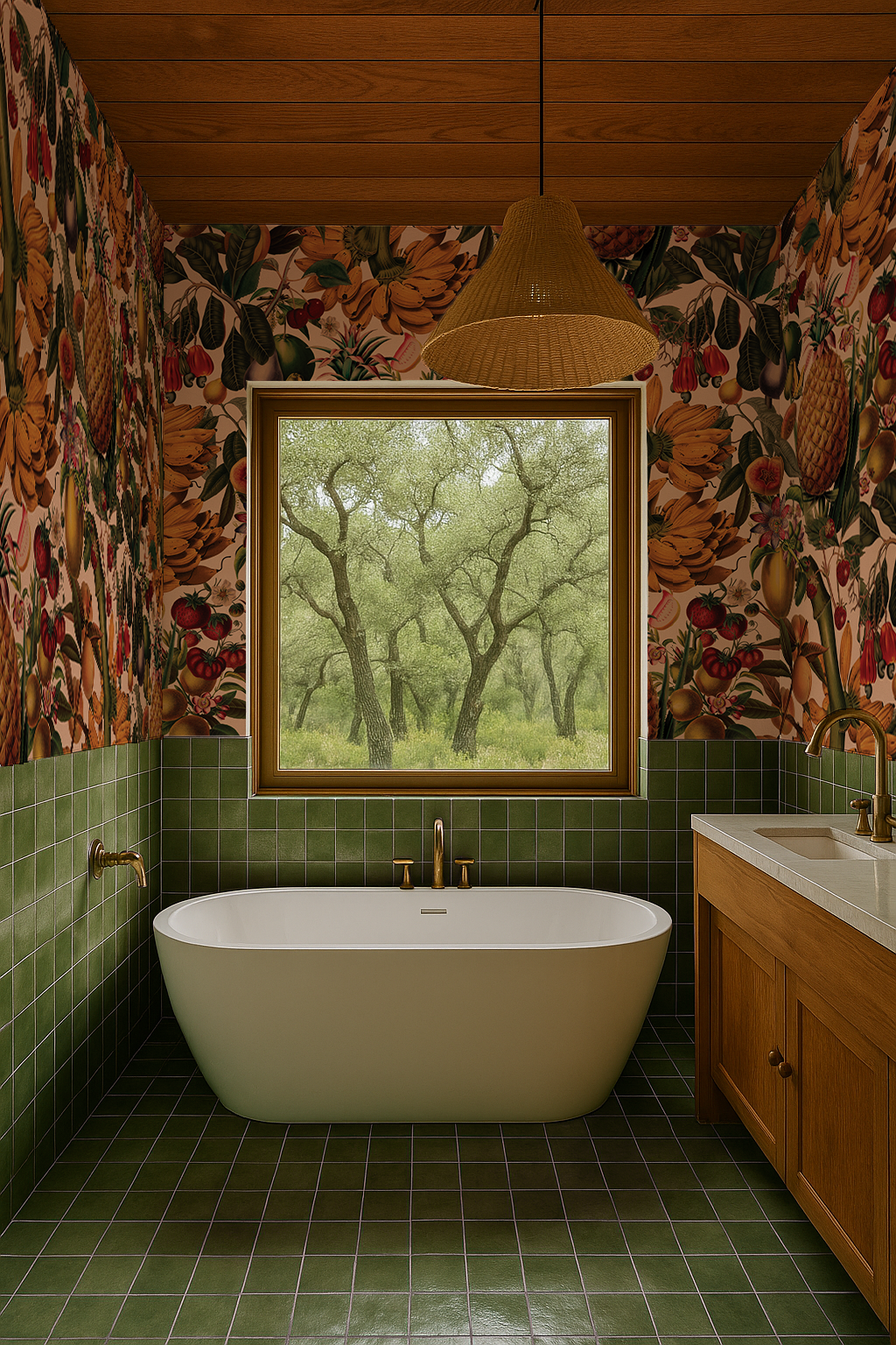 Juicy Fruit Wallpaper, peach