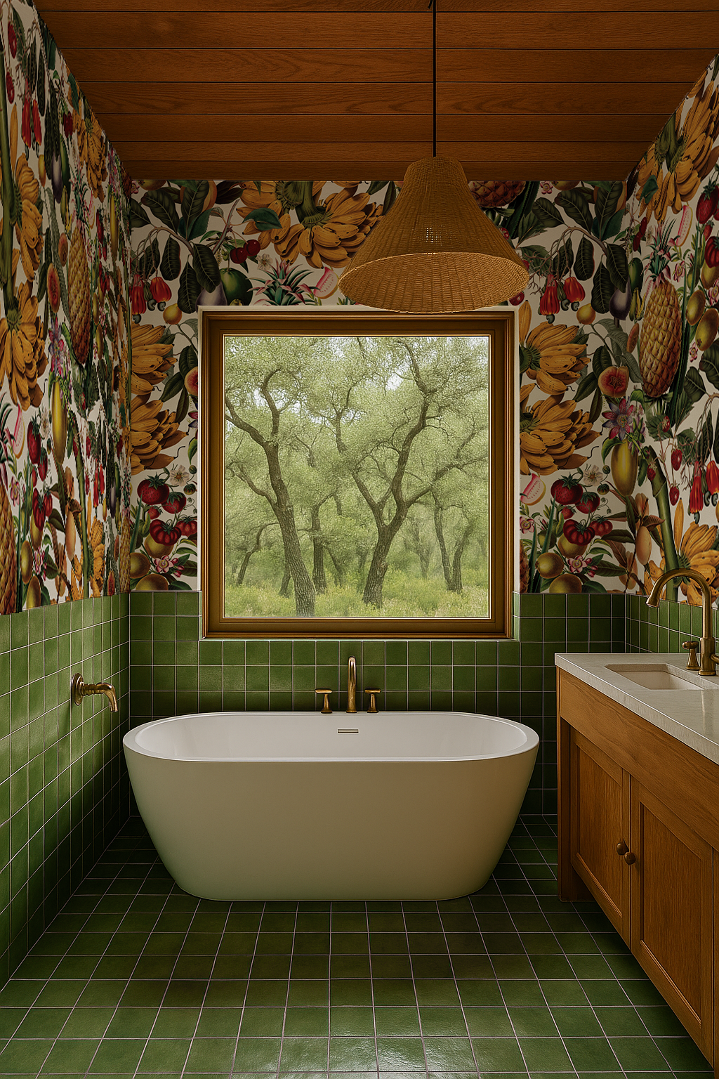 Juicy Fruit Wallpaper, white