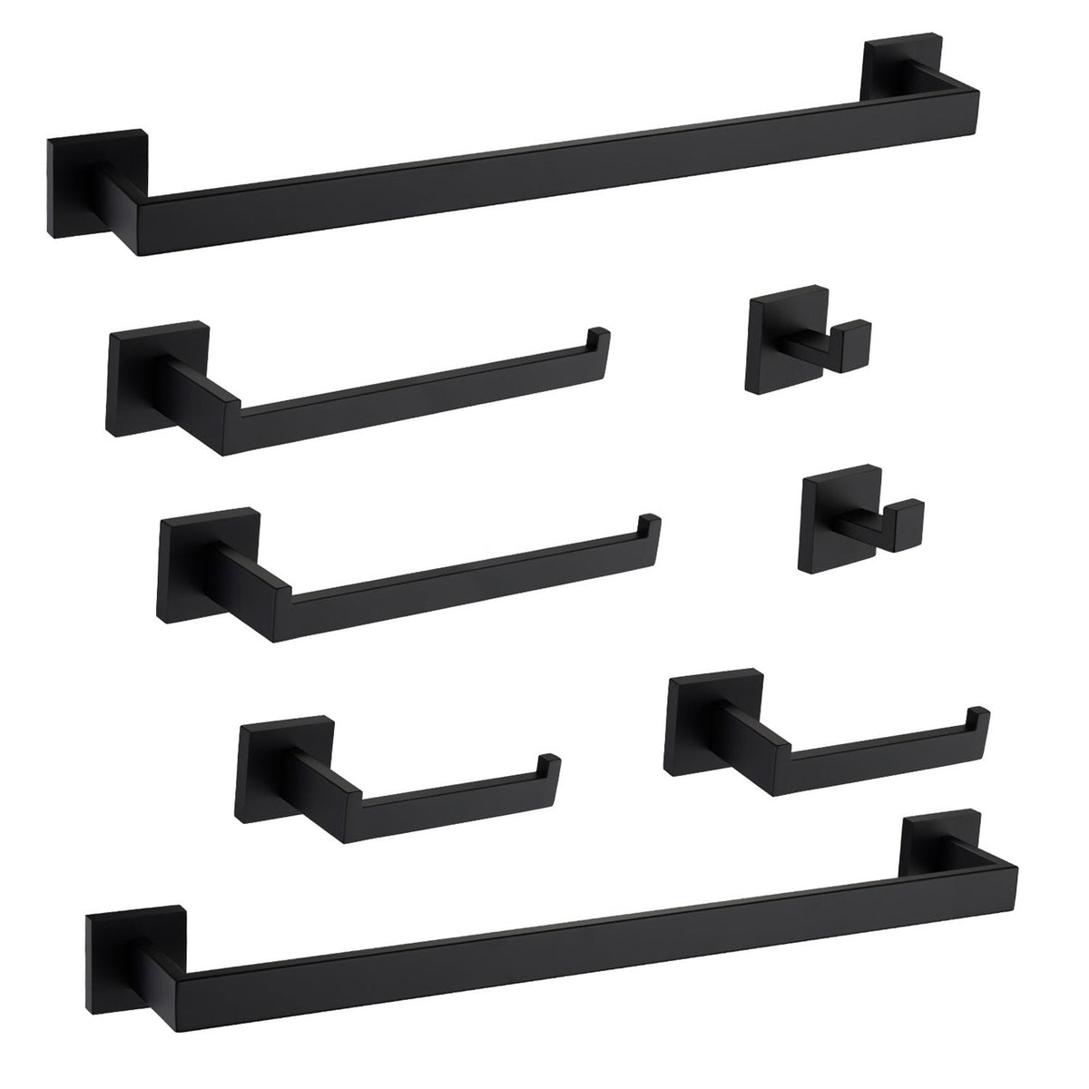 8-Piece Bathroom Hardware Set