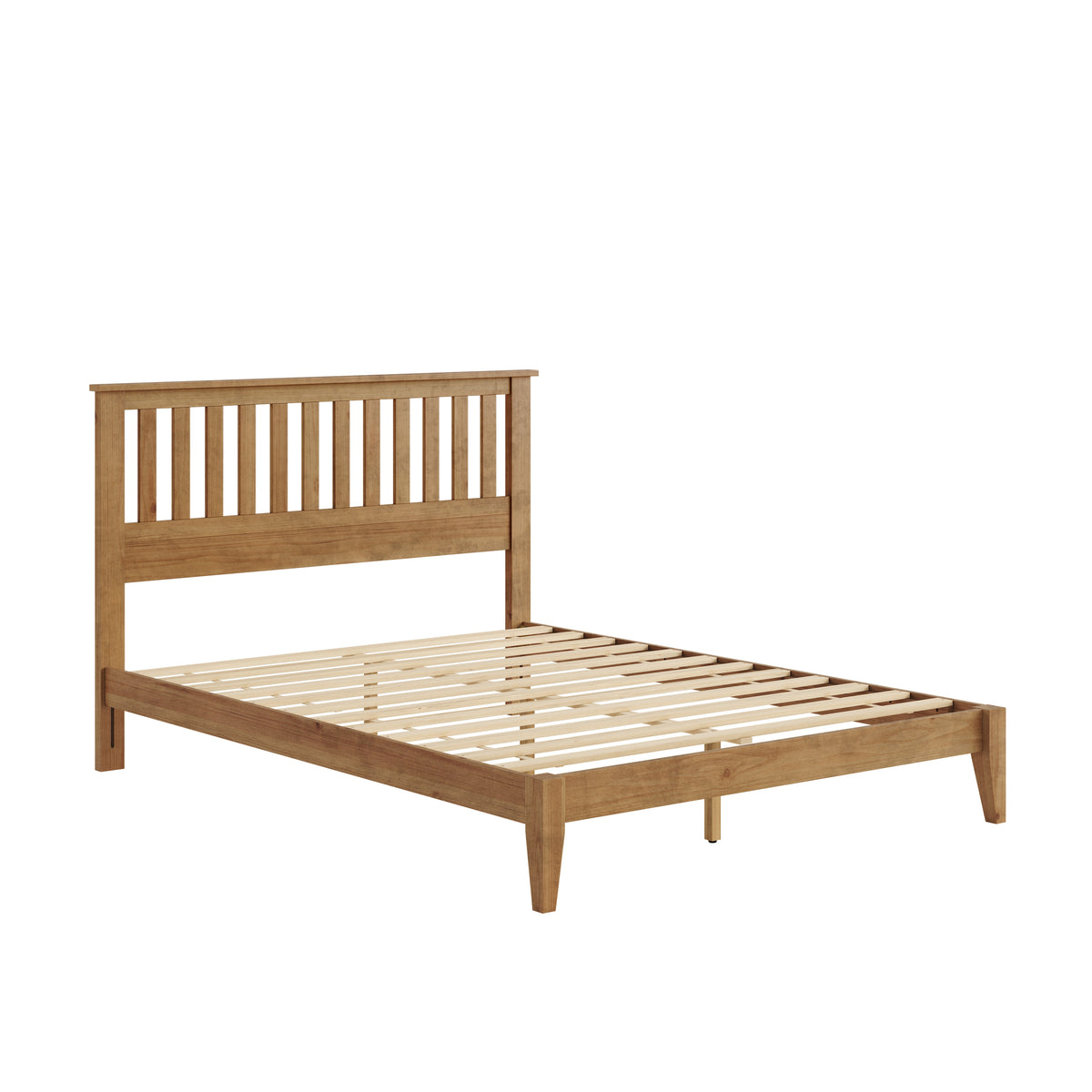 Malinda Mission Style Queen Panel Bed