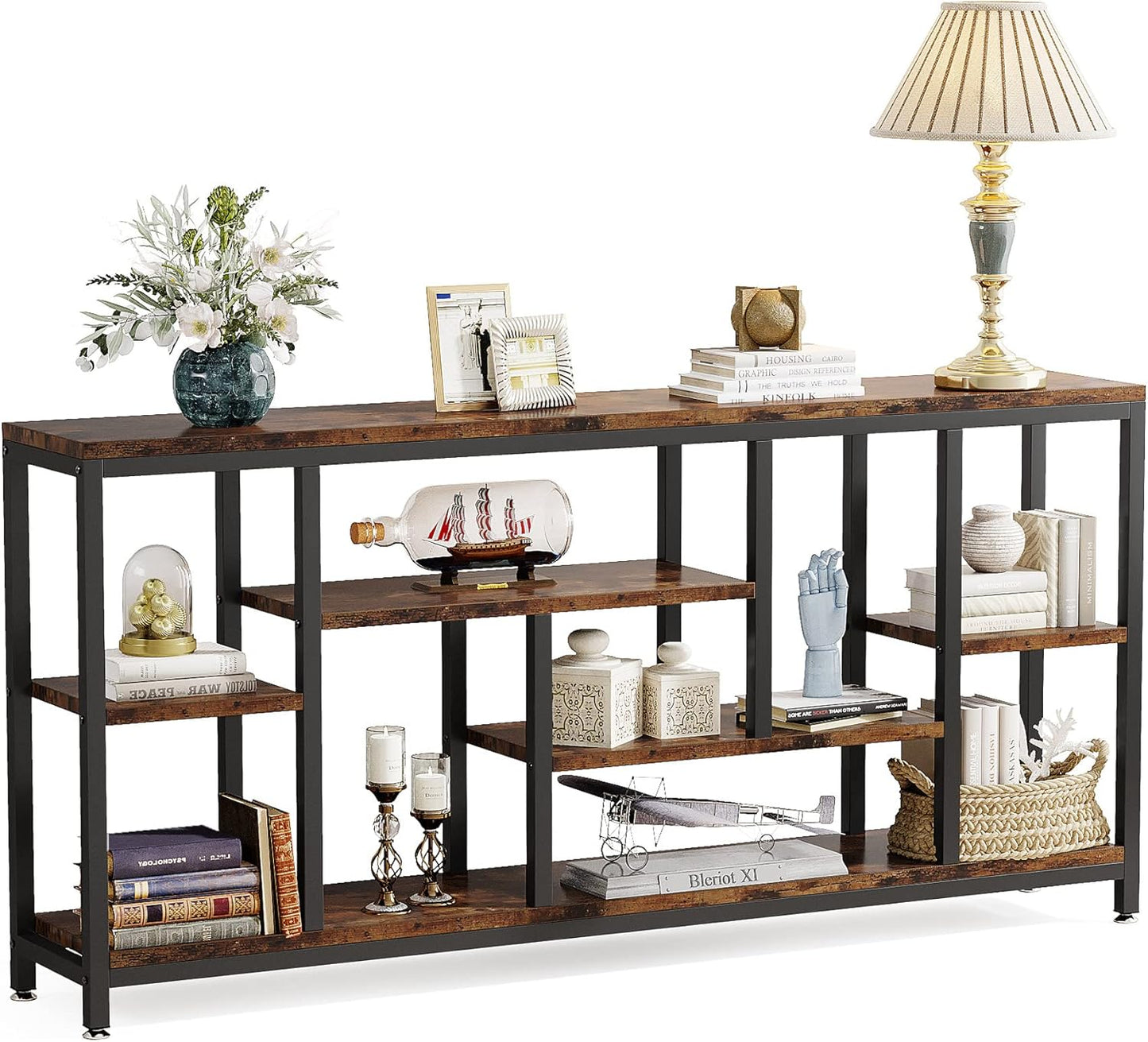 70.9" Extra Long Industrial Console Table