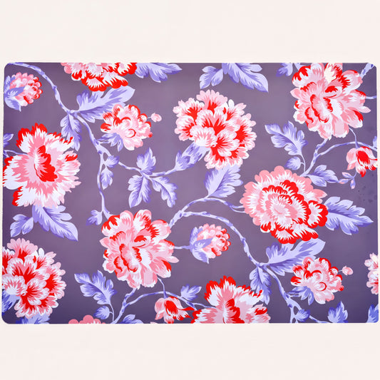 Floral Cork Placemats – Cork Backed, Heat & Scratch Resistant Table Decor Mats
