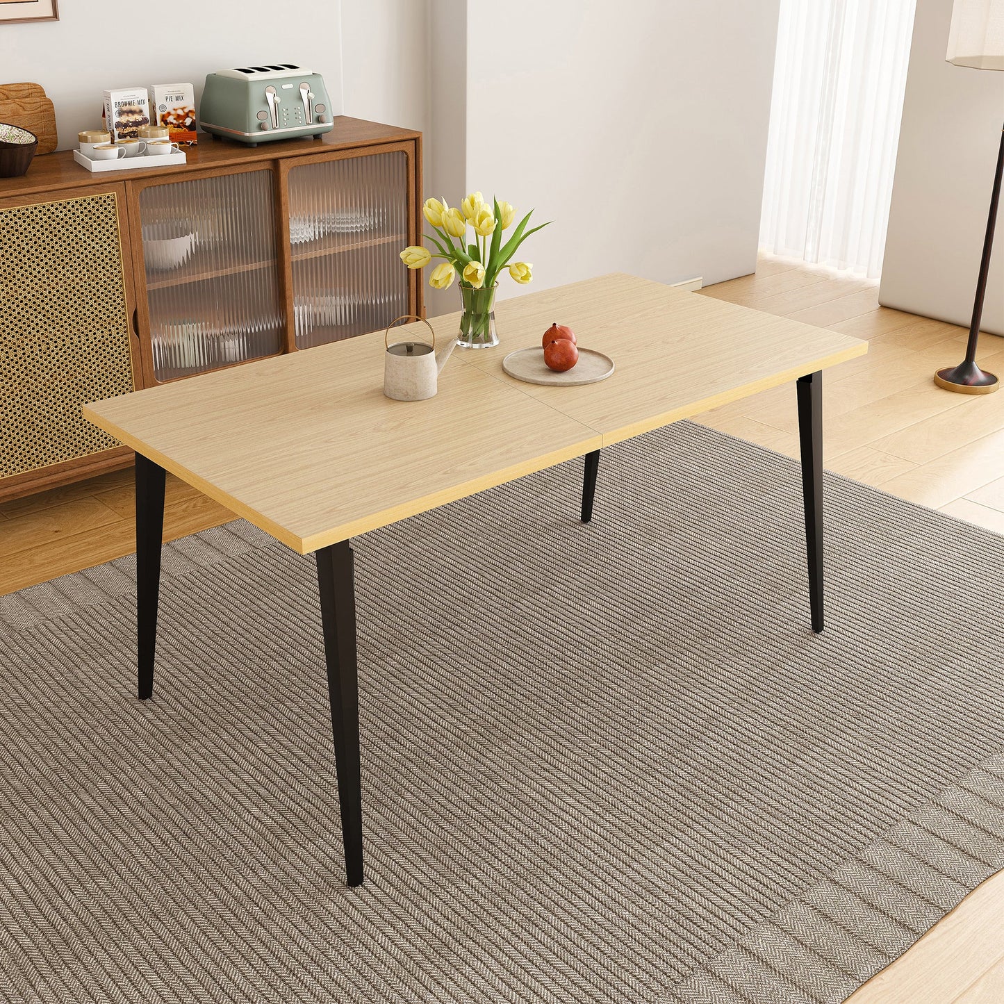 63-Inch Modern Dining Table