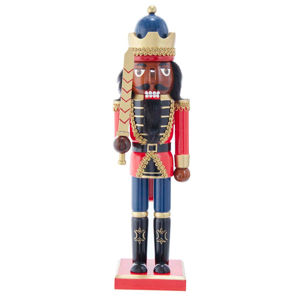 14" African American King Nutcracker