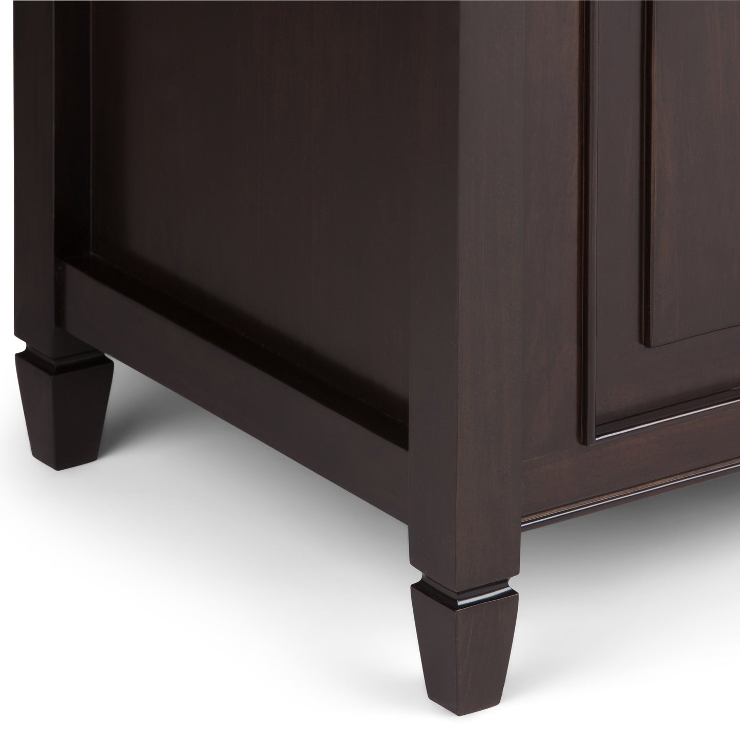 Connaught 51 Inch Wide Solid Wood Storage Bench Trunk