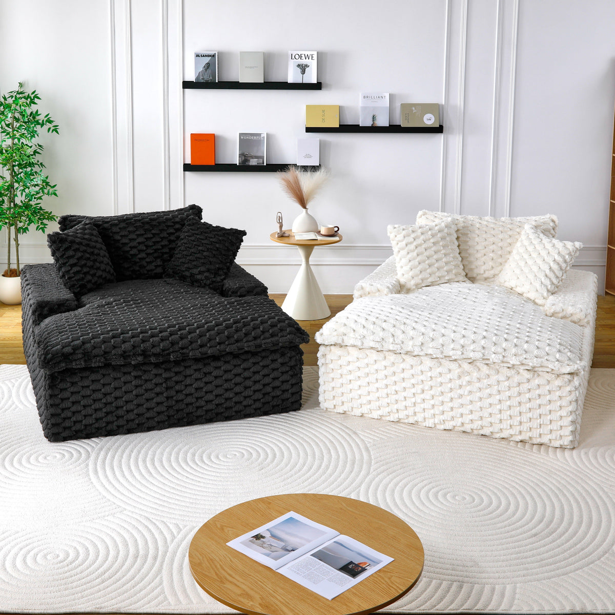 51-Inch Comfort-Bearing Sofa
