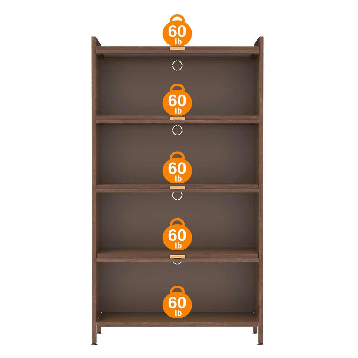 57'' Tall Metal 4 Flip Doors Cabinet