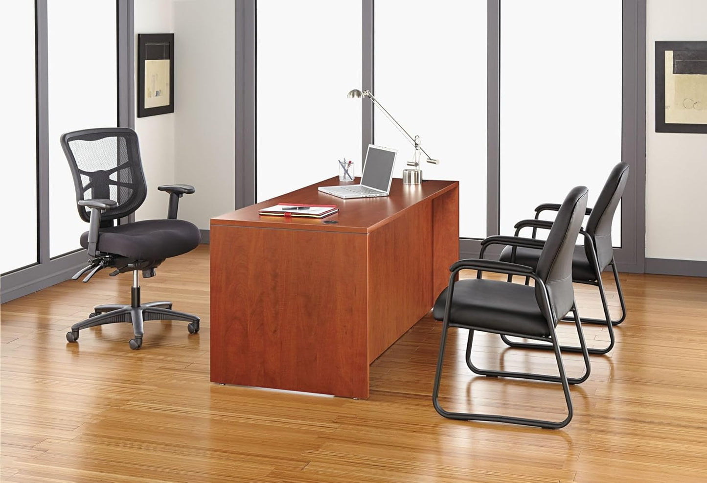 Elusion High Back Mesh Office Chair Black Adjustable Tilt