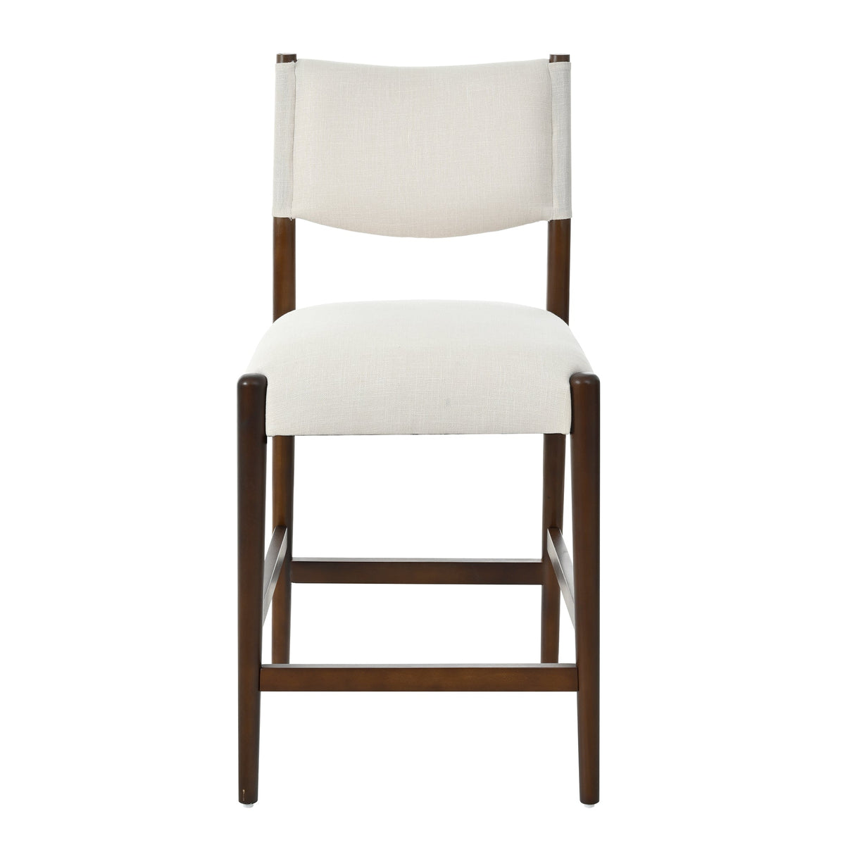 26.4" Solid Wood Counter Height Barstools Set of 2