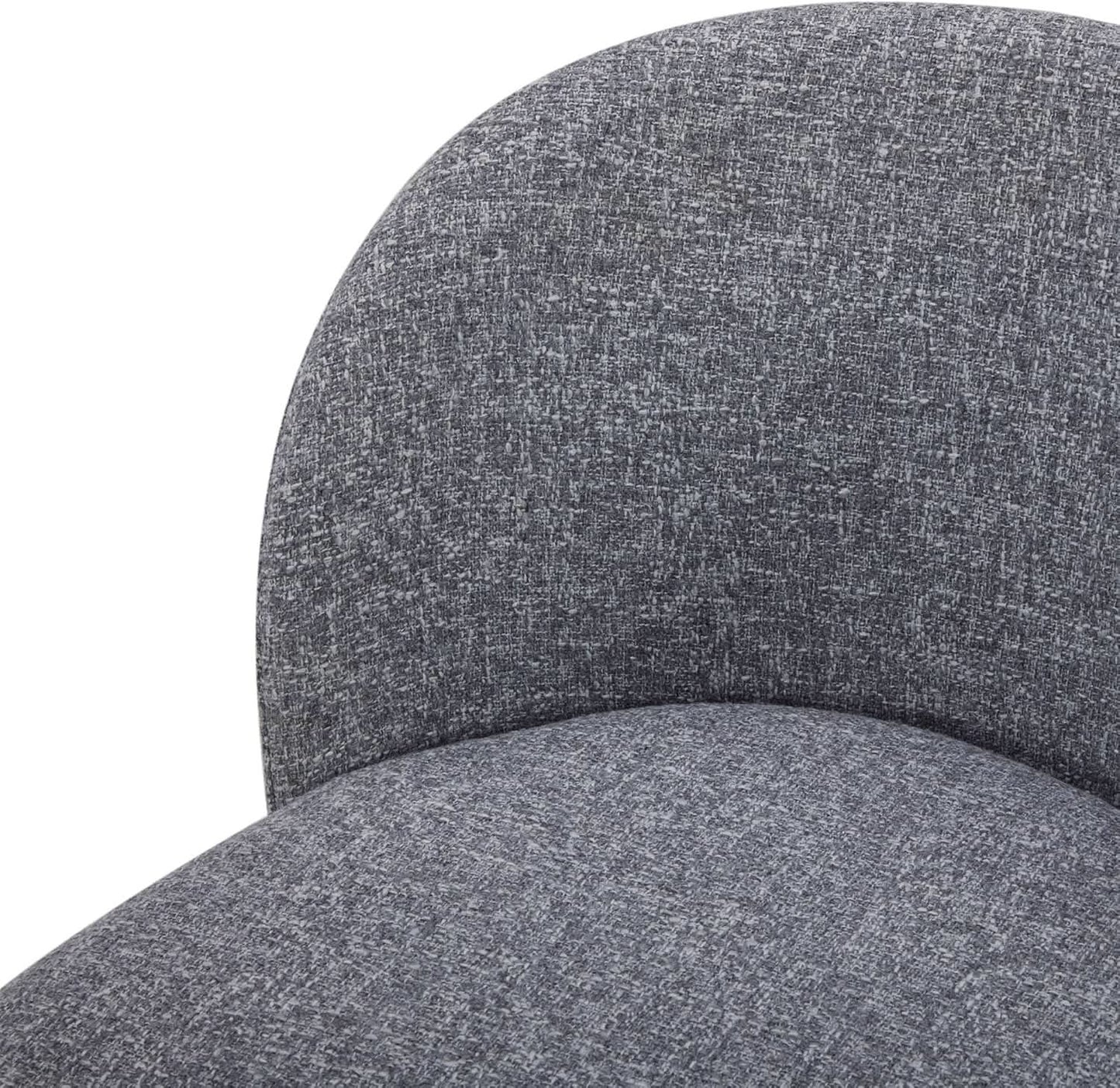 Set Of 3 Counter Height Bar Stools 360 Degree Swivel Grey