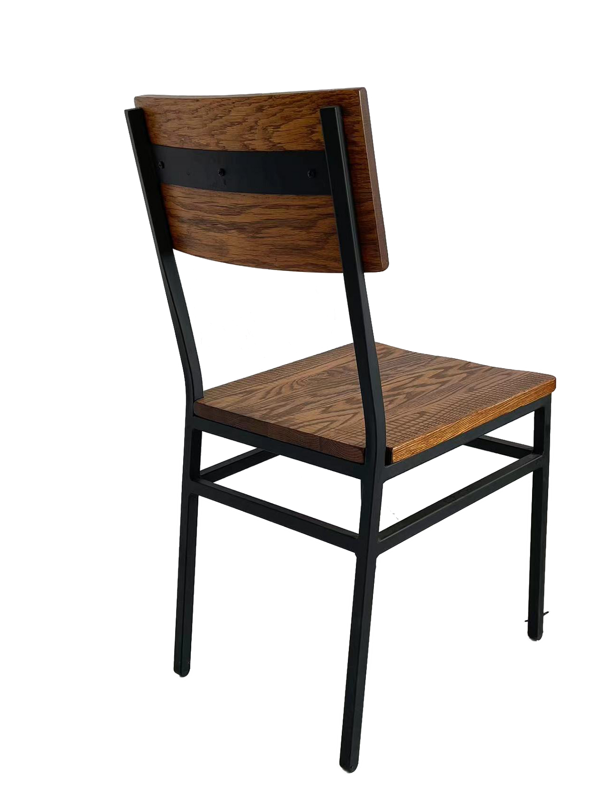 Set of 2 Assembled Commercial-Grade Farmhouse Style Dining Chairs