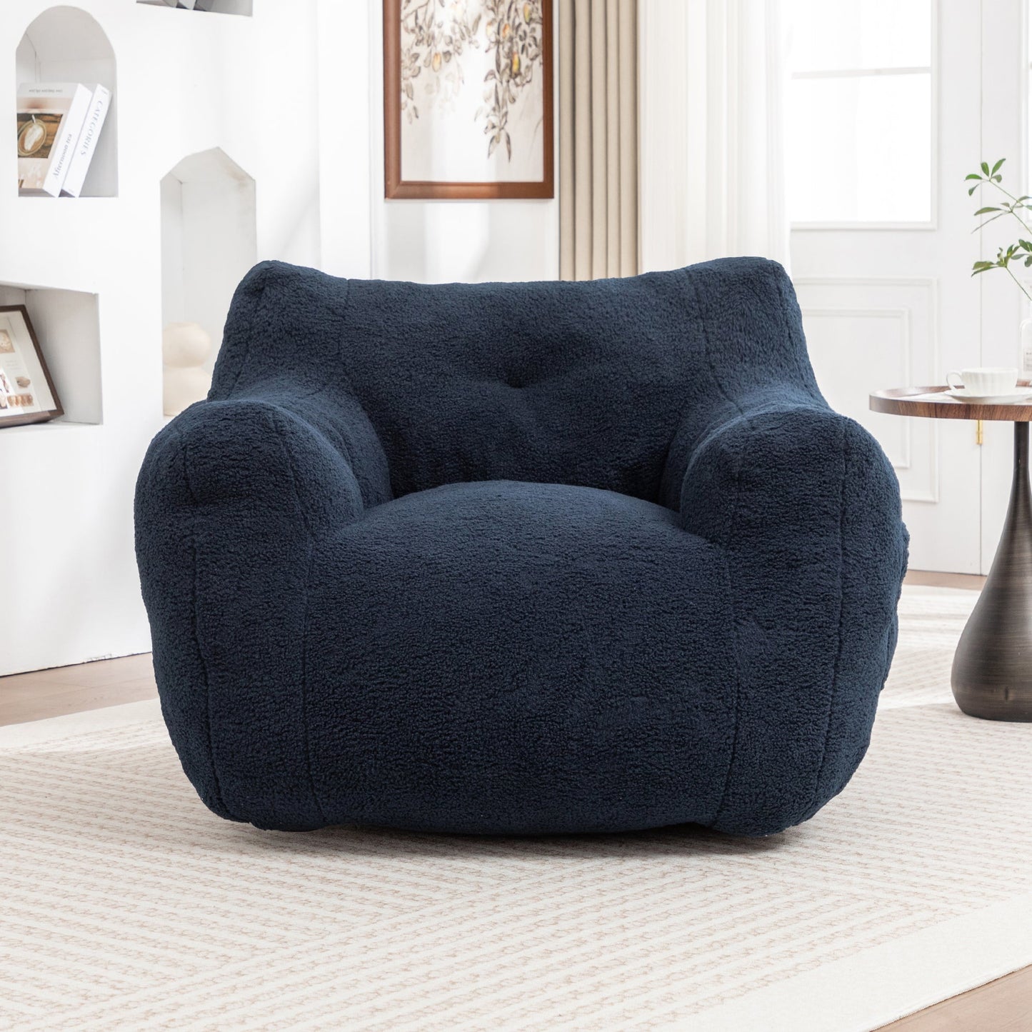 Bean Bag Chair with Armrests