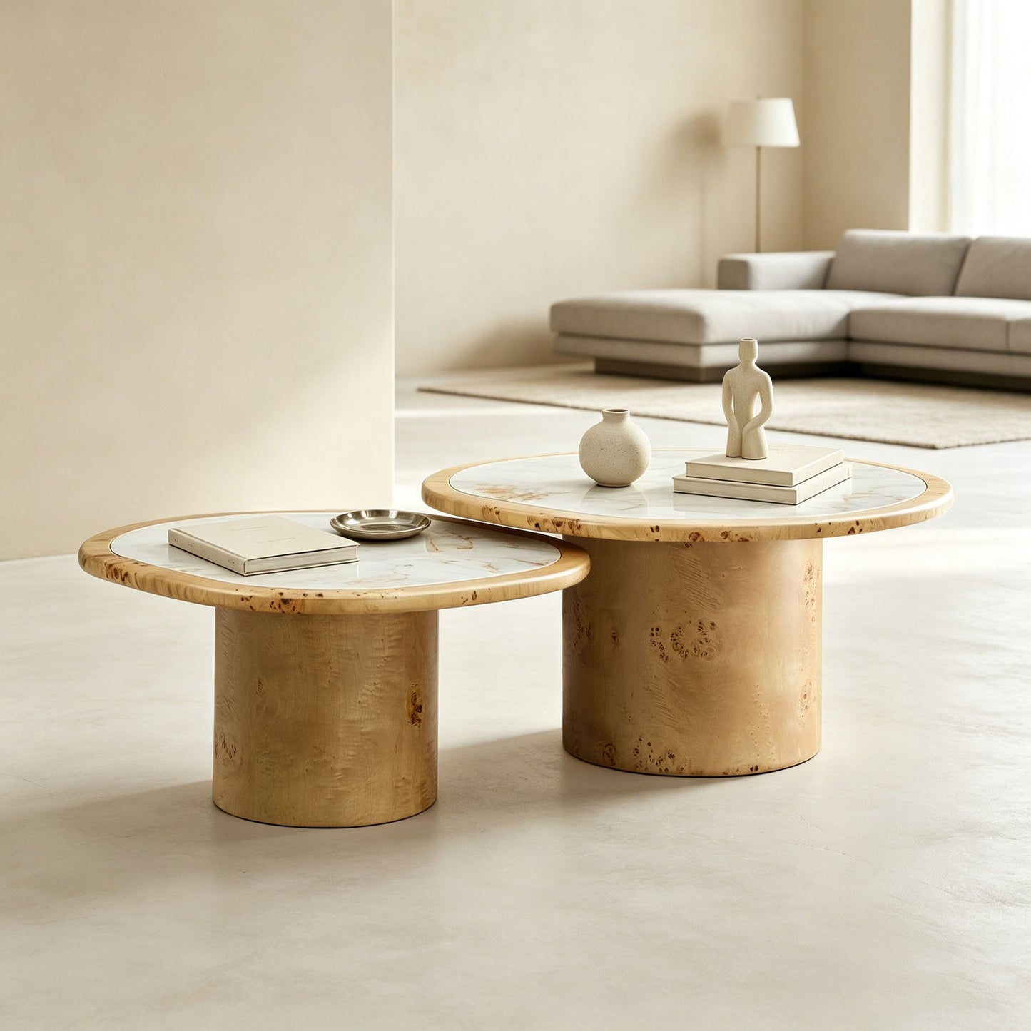 Irregular Coffee Table Set