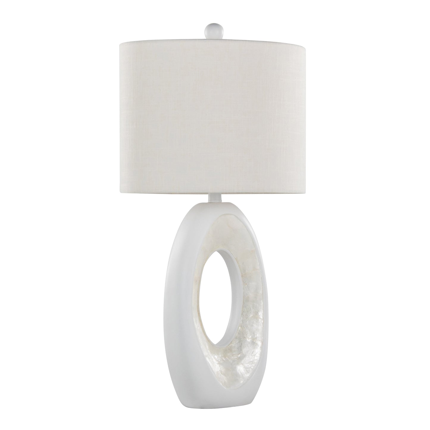 Pearl 29" Contemporary Polyresin Table Lamp in Matte