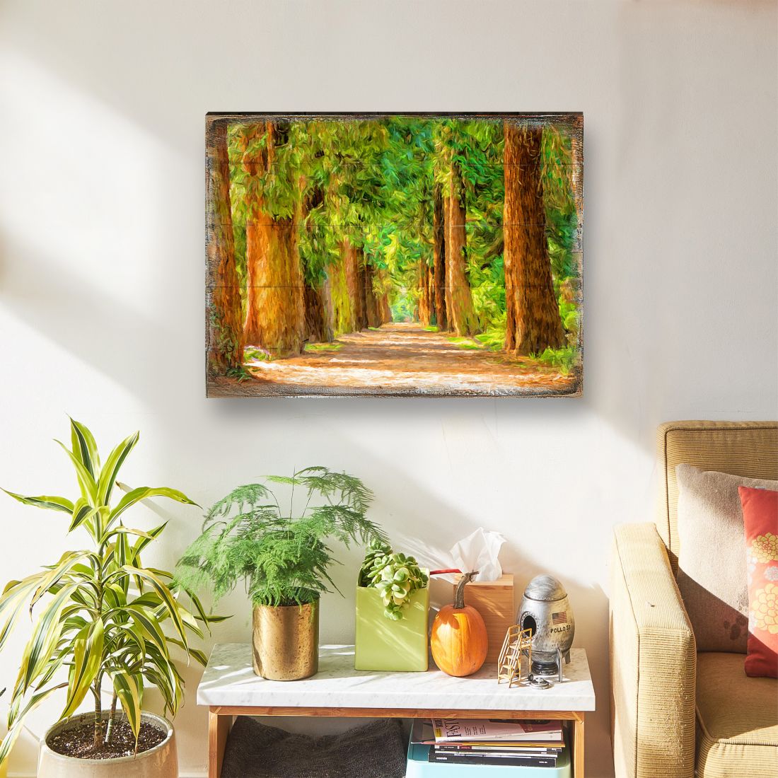 Laverriere Forest Art Wooden Wall Art by Nature Wonders - Nature Wildlife Decor  - 95244B