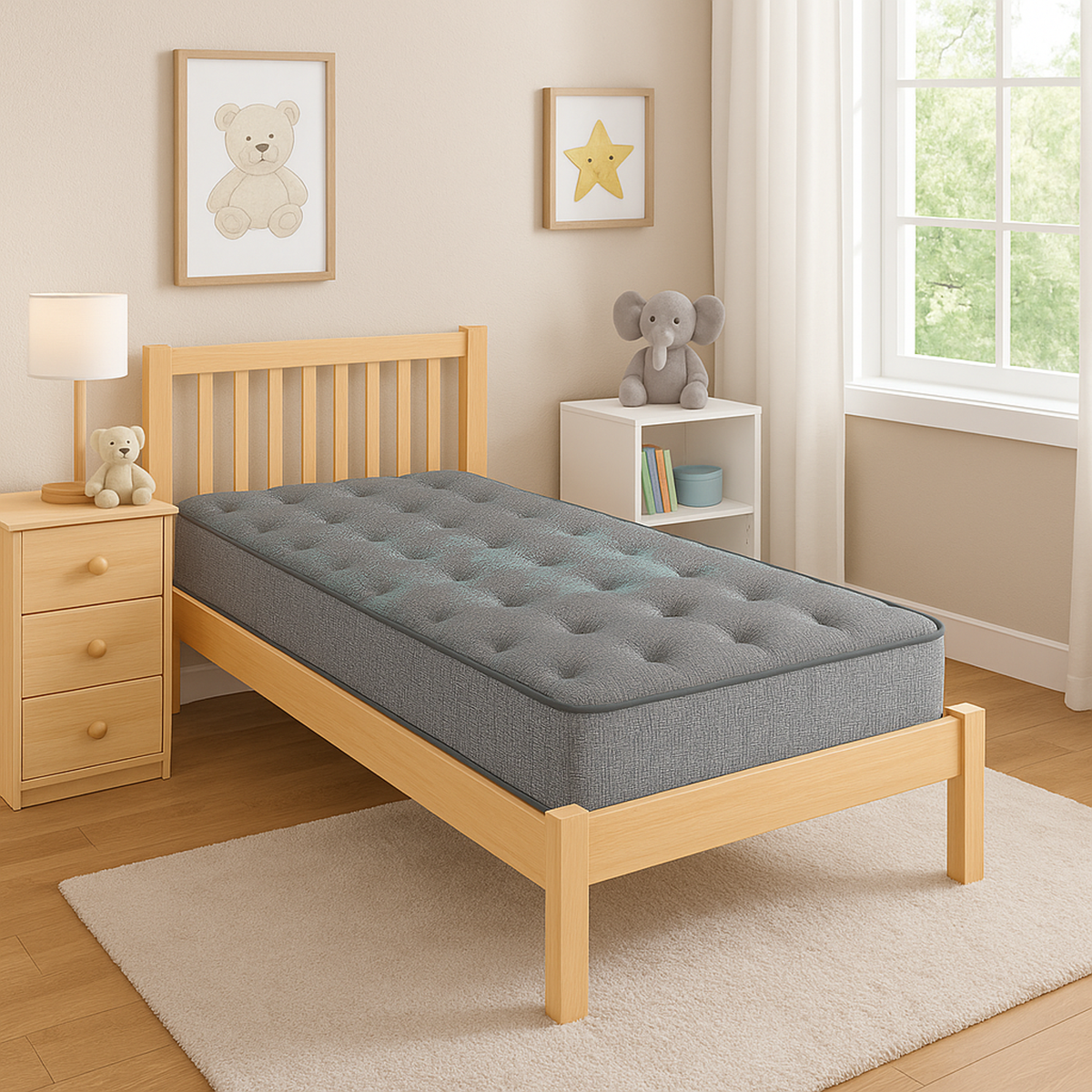 Restonic Comfort Care 7" Foam Core Mattress - Medium Comfort - Full