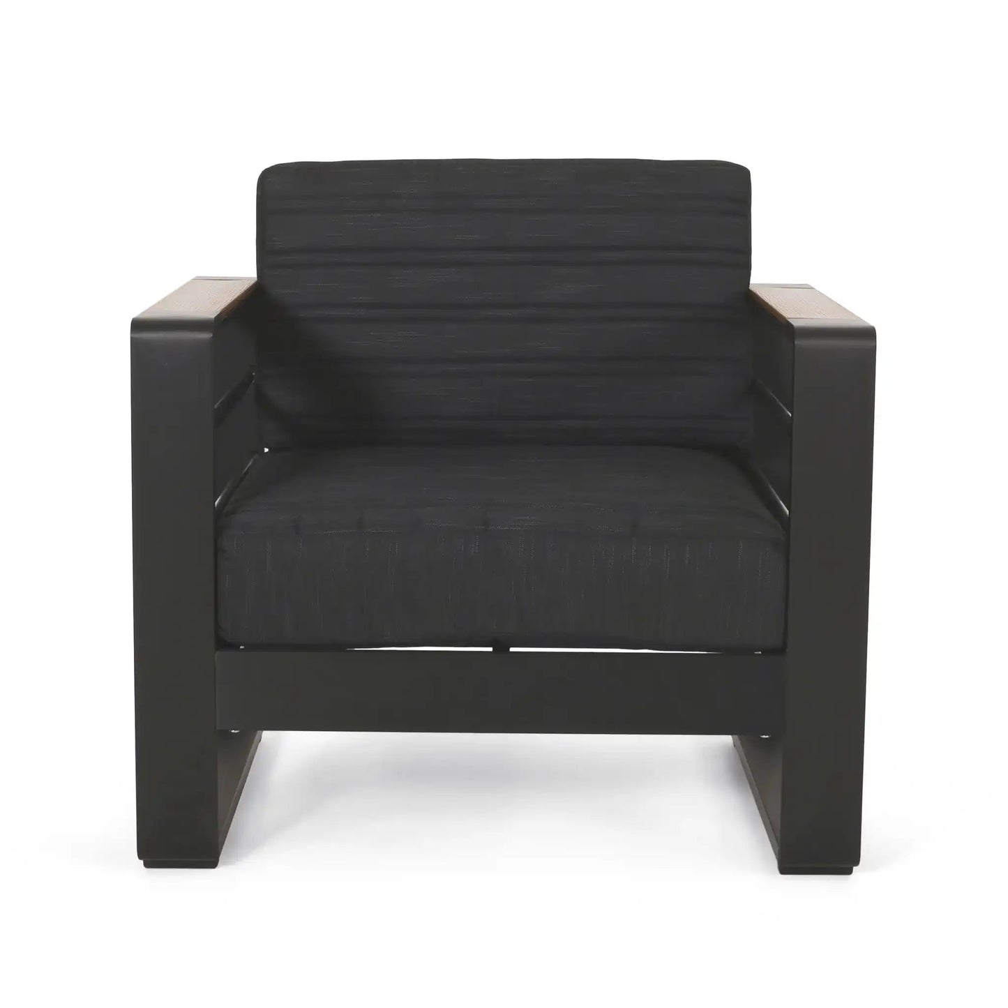 Giovanna - Club Chair Set With Aluminum Frame