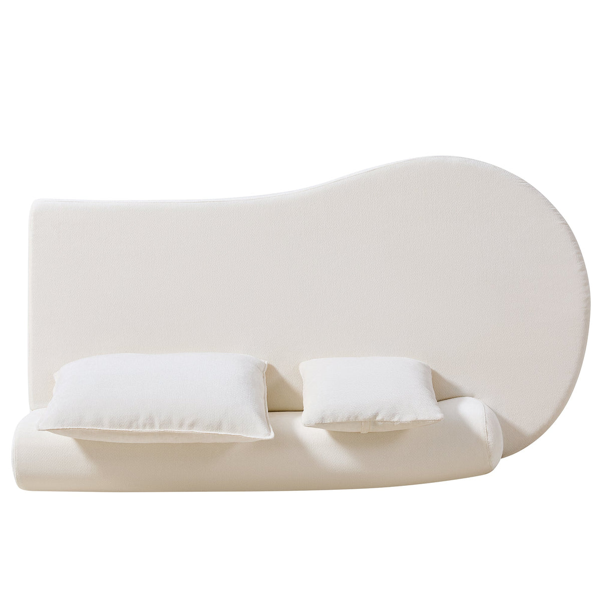 138.6" Modern Curved Modular Sectional Sofa