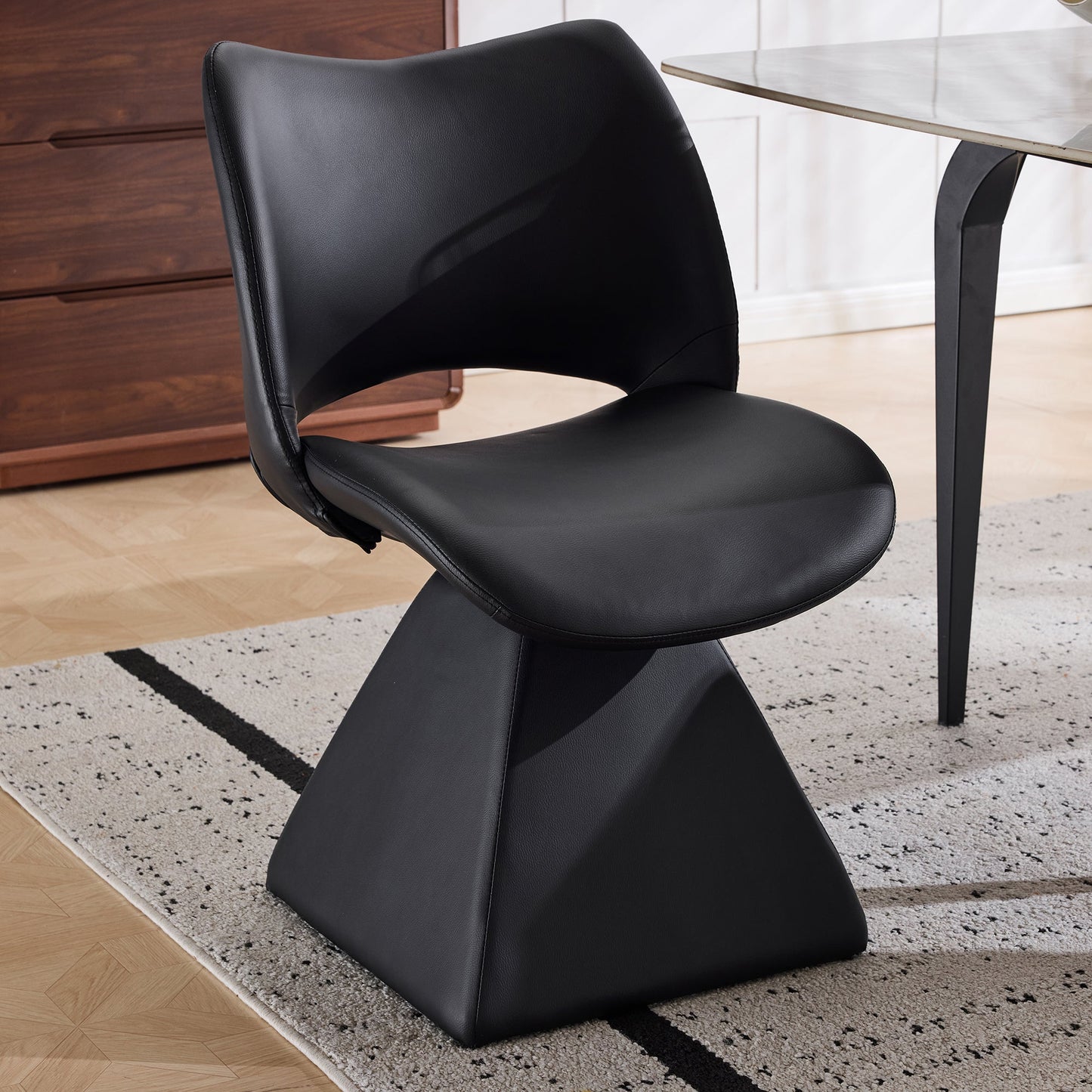 Contemporary Swivel Dining Chair