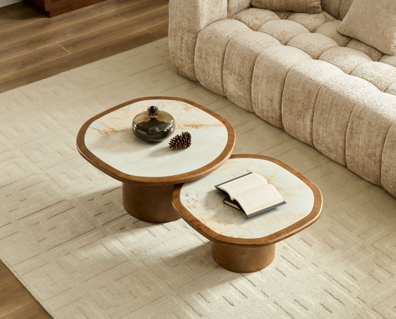 Irregular Coffee Table Set