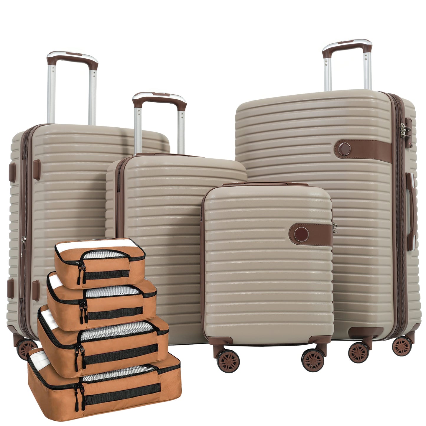 4 Piece Luggage Set Suitcase Set