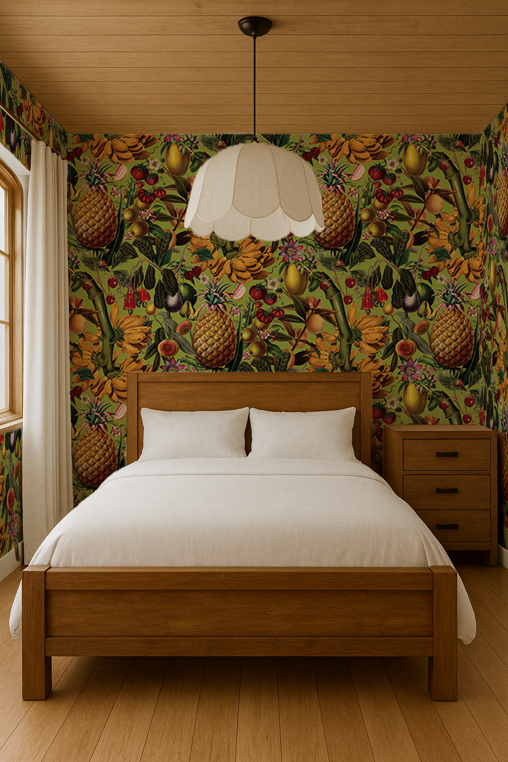 Juicy Fruit Wallpaper, chartreuse