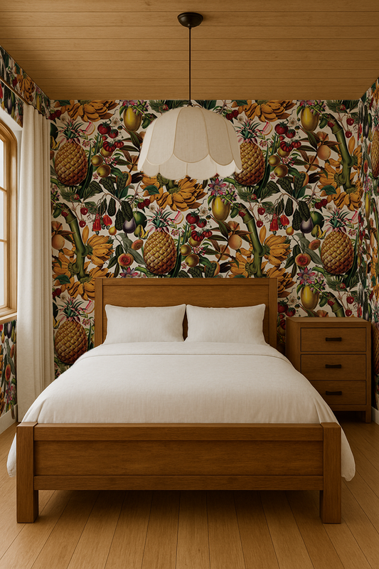 Juicy Fruit Wallpaper, white