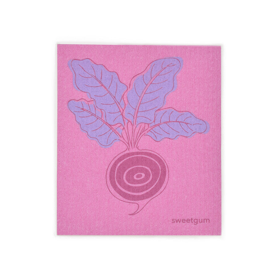 Beet Swedish Dishcloth | Pink