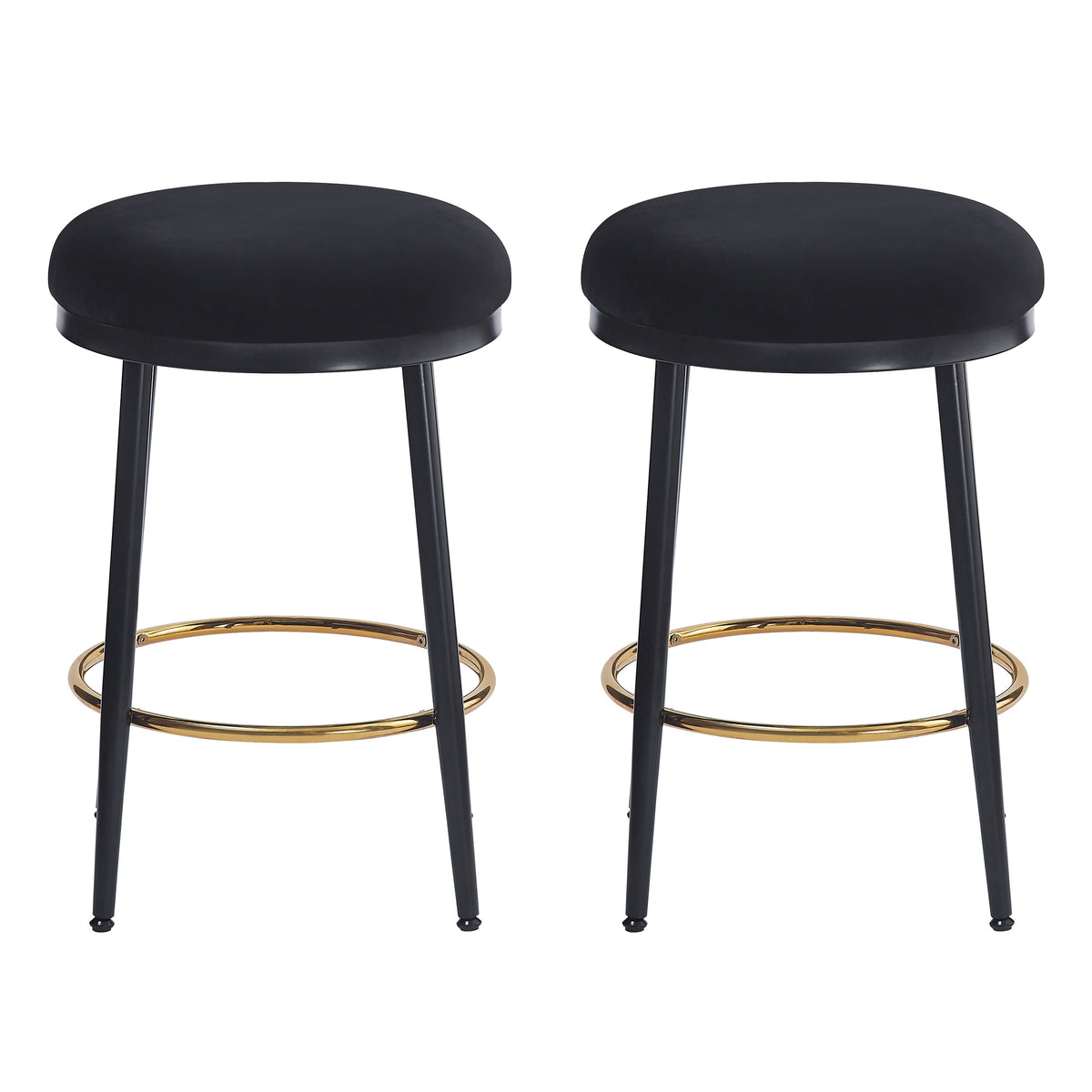 24.75" Modern Counter Stools Set of 2